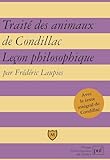 Trait Des Animaux De Condillac Leon Philosophique