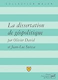 La Dissertation De Gopolitique Lexique Mthode Sujets