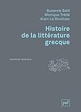 Histoire De La Litt%C3%A9rature Grecque