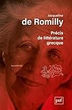 Pr%C3%A9cis De Litt%C3%A9rature Grecque