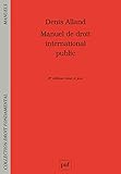 Manuel De Droit International Public