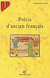 Prcis Dancien Franais