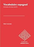 Vocabulaire Espagnol Conomie Politique Socit
