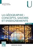 La Gographie Concepts Savoirs Et Enseignements 2 D