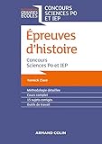 Epreuves D'histoire   Concours Sciences Po Et Iep
