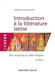 Introduction %C3%A0 La Litt%C3%A9rature Latine   3e %C3%A9d.   Des Origines Au Haut Empire