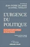 L'urgence du politique