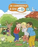 Je Commence A Lire En Bd T2 Un Monstre %C3%A0 L'%C3%A9cole Cp