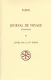 Sources Chr%C3%A9tiennes, Num%C3%A9ro 296 : Journal De Voyage (itin%C3%A9raire) Et Lettre Sur La Bse Eg%C3%A9rie