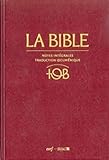 La Bible   Traduction Oecum%C3%A9nique. Notes Int%C3%A9grales, Reliure Cuir Bordeaux Sous %C3%A9tui, Tranche Or