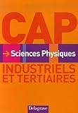 Sciences Physiques Cap Industriels Et Tertiaires