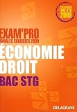 Economiedroit Bac Stg Annales Corriges