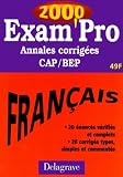 Exampro 2000 Annales Corriges Franais Capbep