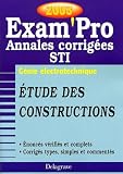Exampro Numro 38 Gnie Lectrotechnique Etudes De Constructions Sti Annales Corriges