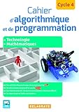 Cahier D'algorithmique Et De Programmation Cycle 4