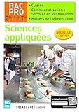 Sciences Appliqu%C3%A9es 2de, 1re, Tle Bac Pro Cuisine Et Csr (2016)   Pochette %C3%A9l%C3%A8ve