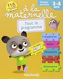 Tout le programme Maternelle — Petite Section 3-4 ans