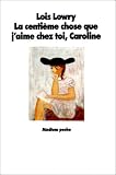 La Centime Chose Que Jaime Chez Toi Caroline