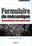 Formulaire De M%C3%A9canique: Transmission De Puissance