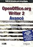 Openoffice.org Writer 2 Avanc%C3%A9 : Guide De Formation Avec Cas Pratiques