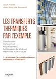 Les Transferts Thermique Par Lexemple Conductionconvectionrayonnementechangeurs De Chaleurmthodes Numriques 71 Problmes Dapplication Rsolus Mthodes Et Formulaires