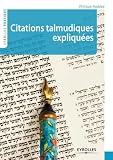 Citations Talmudiques Expliques
