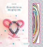 Scoubidous Magiques Avec 8 Modles De Scoubidous 28 Fils Scoubidous 3 Paires Dyeux Mobiles Et 1 Anneau Portecls