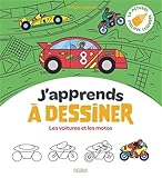 J'apprends à dessiner les voitures et les motos
