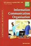 Information Communication Organisation Bts 1e Et 2e Ann%C3%A9es : Bts Assustant De Gestion Pme Pmi
