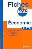 Fiches Bac Economie Terminale Stg Ancienne Edition