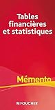 Tables Financi%C3%A8res Et Statistiques