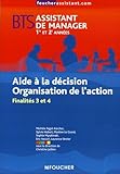 Aide %C3%A0 La D%C3%A9cision Organisation De L'action Bts Assistant De Manager 1e Et 2e Ann%C3%A9es : Finalit%C3%A9s 3 Et 4