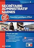 Secr%C3%A9taire Administratif Saenes Cat%C3%A9gorie B. Fonction Publique D'%C3%A9tat Concours 2012
