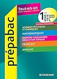 Prepabac Toutes Les Matires Gnrales 1res Sti2d Stl