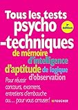 Tous Les Tests Psychotechniques 3e %C3%A9dition