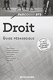 Parcours Droit Bts 1re Et 2e Ann%C3%A9es Guide P%C3%A9dagogique