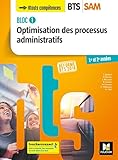 Bloc 1 Optimisation Des Processus Administratifs Bts Sam 1 Et 2 D 2018 Livre Lve