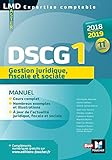 Dscg 1 Gestion Juridique Fiscale Et Sociale Manuel 20182019 11e D Prparation Complte
