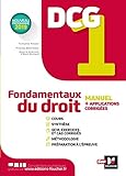 Dcg 1   Fondamentaux Du Droit   Manuel Et Applications