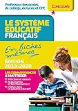 Concours Enseignement Le Systme Ducatif Franais En Fiches Mmos 20192020 Rvision