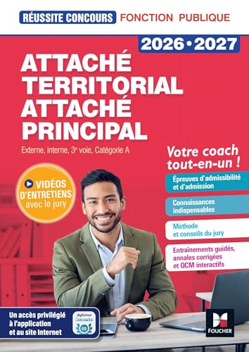 Réussite Concours Attaché territorial / Attaché principal Cat. A 2026-2027 — Préparation complète