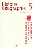 Histoire Geographie 5eme Fonds De Cartes Et Documents Complter Programme 1997