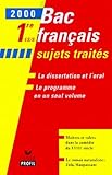 Bac Franais Loral Et La Dissertation Premire Es S