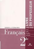 Franais 2e Livre Du Professeur