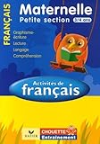 Activits De Franais Petite Section 34 Ans Graphismecriture Lecture Comprhension Langage