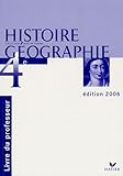 Histoire Gographie 4e Livre Du Professeur