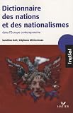 Dictionnaire Des Nations Et Des Nationalismes Dans Leurope Contemporaine