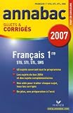 Franais 1e Stg Sti Stl Sms Sujets Et Corrigs
