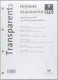Histoiregeographie 1re Stg Transparents Ed 2006