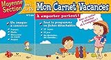 Mon Carnet Vacances Moyenne Section Vers La Grande Section